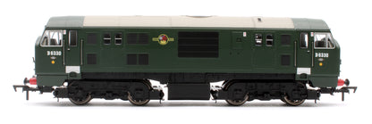 Class 22 D6330 BR Green Disk H/C Diesel Locomotive - Sound Fitted