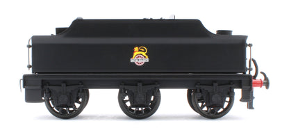 E/30-G "Dukedog" BR Class 4-4-0 BR Early Emblem Unlined Satin Black w/ Black Straight Frame & Churchward Tender Steam Locomotive