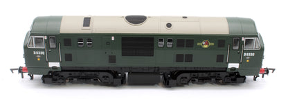 Class 22 D6330 BR Green Disk H/C Diesel Locomotive