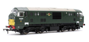 Class 22 D6328 BR Green SYP Disk H/C Diesel Locomotive - DCC FItted