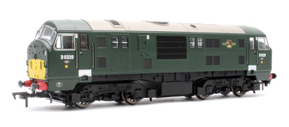 Class 22 D6328 BR Green SYP Disk H/C Diesel Locomotive