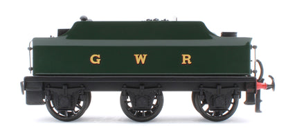 E/30-E1 "Dukedog" GWR Class 4-4-0 GW Unlined Green w/ Black Straight Frame & Churchward Tender Steam Locomotive