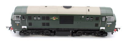 Class 22 D6328 BR Green SYP Disk H/C Diesel Locomotive