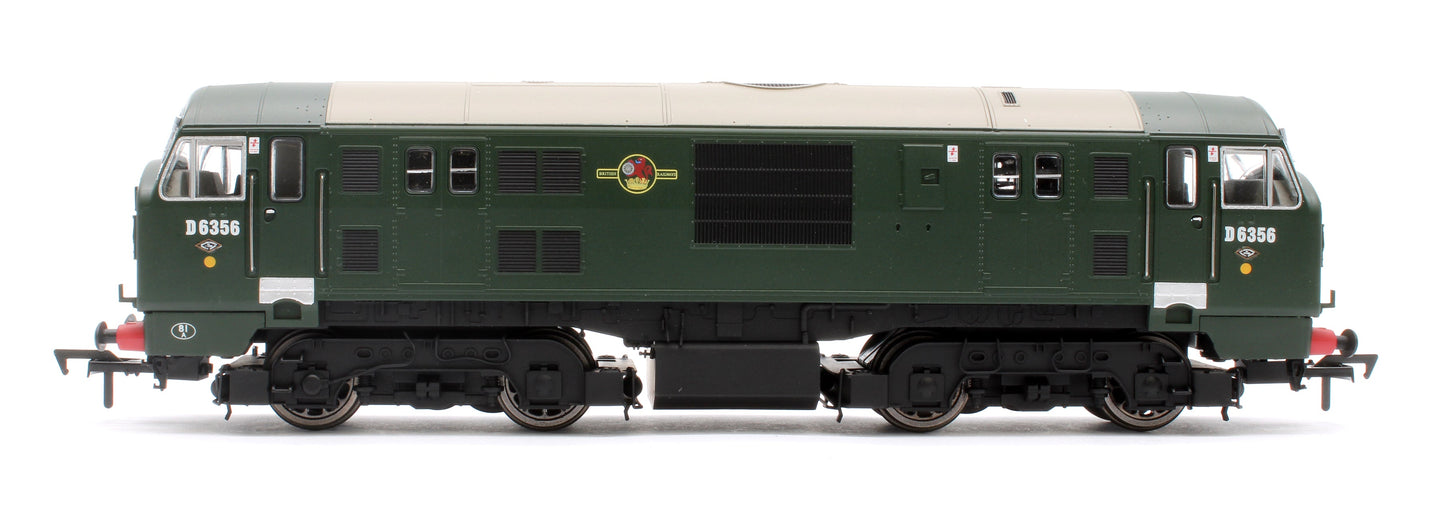 Pre-Owned Class 22 D6356 BR Green SYP H/C Boxes Diesel Locomotive - Sound FItted