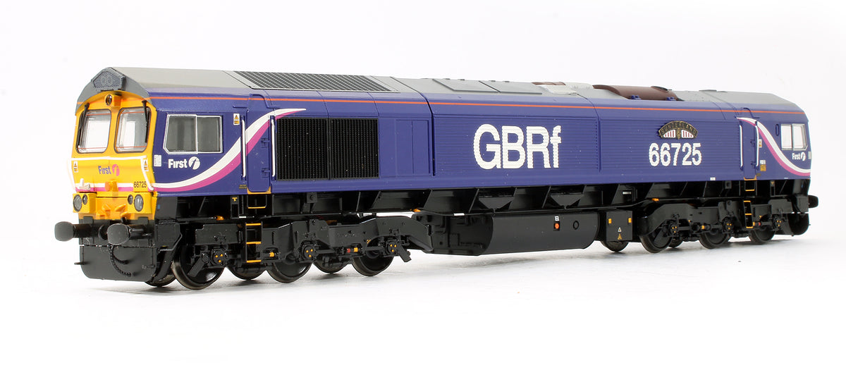 Pre-Owned Class 66725 First/GBRf 'Sunderland' Diesel Locomotive - DCC Fitted