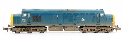 Pre-Owned Class 37/0 37251 BR Blue Diesel Locomotive (Weathered)