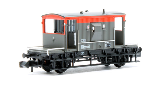 BR 20T Brake Van BR Railfreight Red & Grey No. B955096