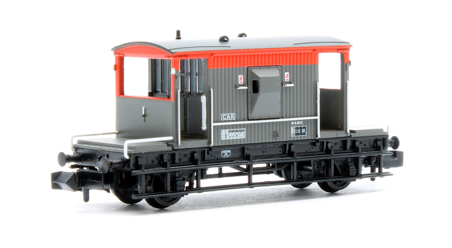 BR 20T Brake Van BR Railfreight Red & Grey No. B955096