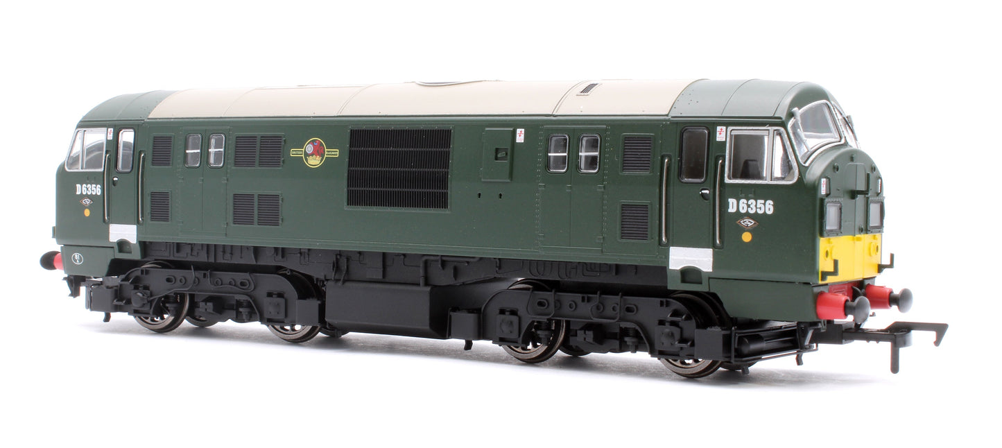 Pre-Owned Class 22 D6356 BR Green SYP H/C Boxes Diesel Locomotive - Sound FItted