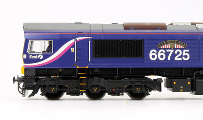 Pre-Owned Class 66725 First/GBRf 'Sunderland' Diesel Locomotive - DCC Fitted