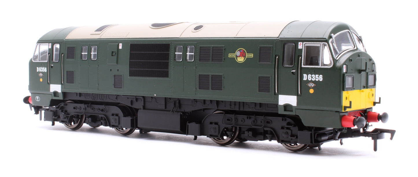 Class 22 D6356 BR Green SYP H/C Boxes Diesel Locomotive