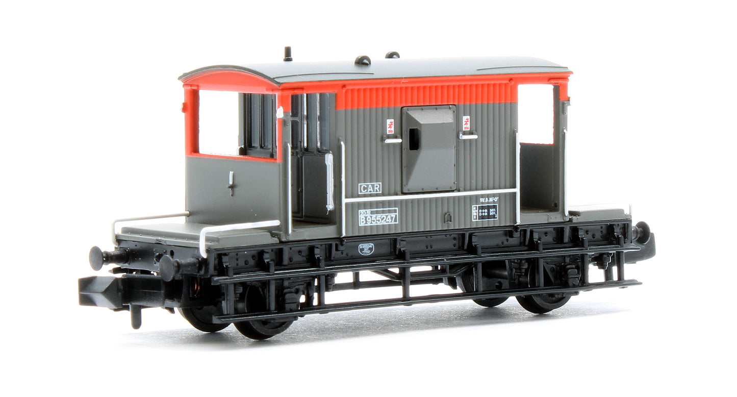 BR 20T Brake Van BR Railfreight Red & Grey No. B955247