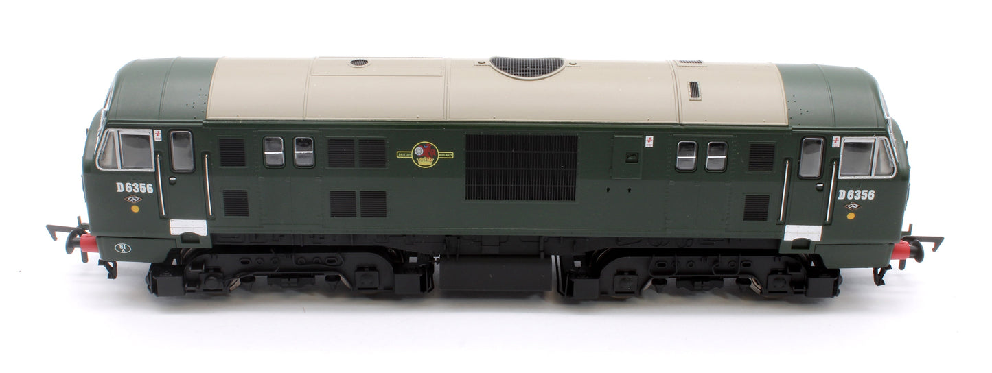 Pre-Owned Class 22 D6356 BR Green SYP H/C Boxes Diesel Locomotive - Sound FItted