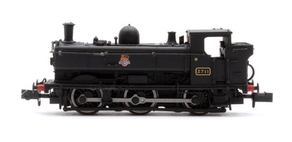 GWR 57xx 0-6-0 Pannier 3711 BR Black Early Crest