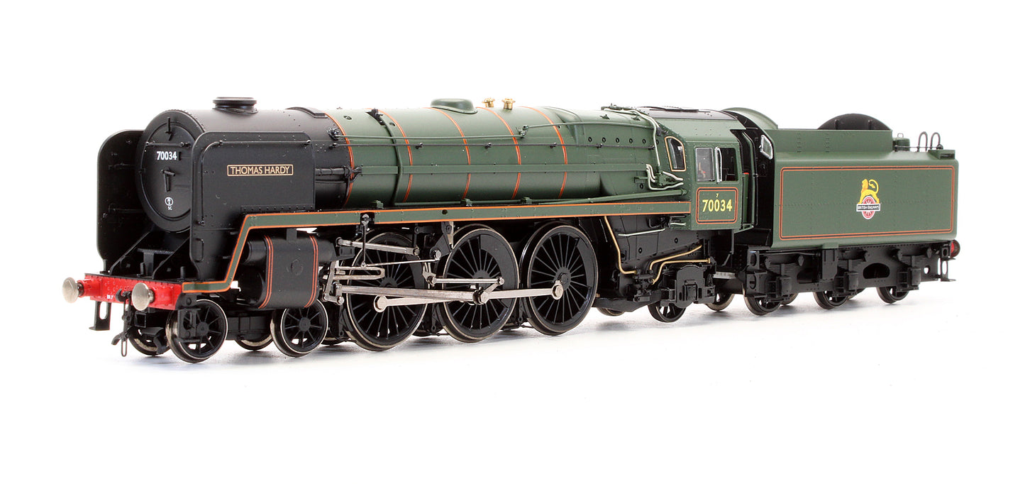 Pre-Owned BR Green 4-6-2 Britannia Class 'Thomas Hardy' 70034 Steam Locomotive