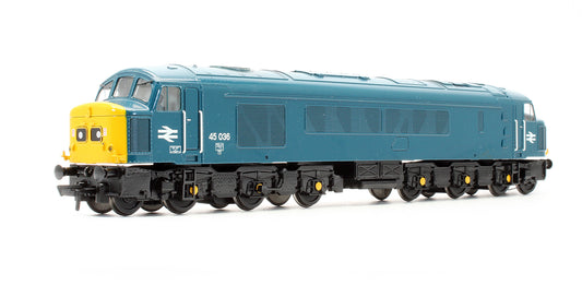 Pre-Owned Class 45 45036 BR Blue Split Centre Headcode Diesel Locomotive - Gloss Finish