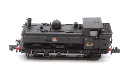 GWR 57xx 0-6-0 Pannier 3711 BR Black Early Crest