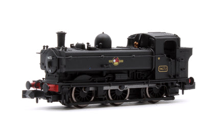 GWR 57xx 0-6-0 Pannier 9672 BR Black Late Crest - DCC Fitted