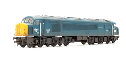 Pre-Owned Class 44 Disc Headcode 44007 'Ingleborough' BR Blue Diesel Locomotive - Custom Weatherered