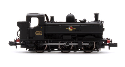 GWR 57xx 0-6-0 Pannier 9672 BR Black Late Crest - DCC Fitted