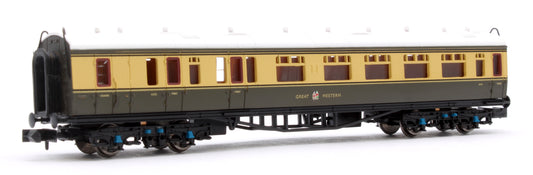 Collett Coach Chocolate & Cream Brake Composite Great Western 6355