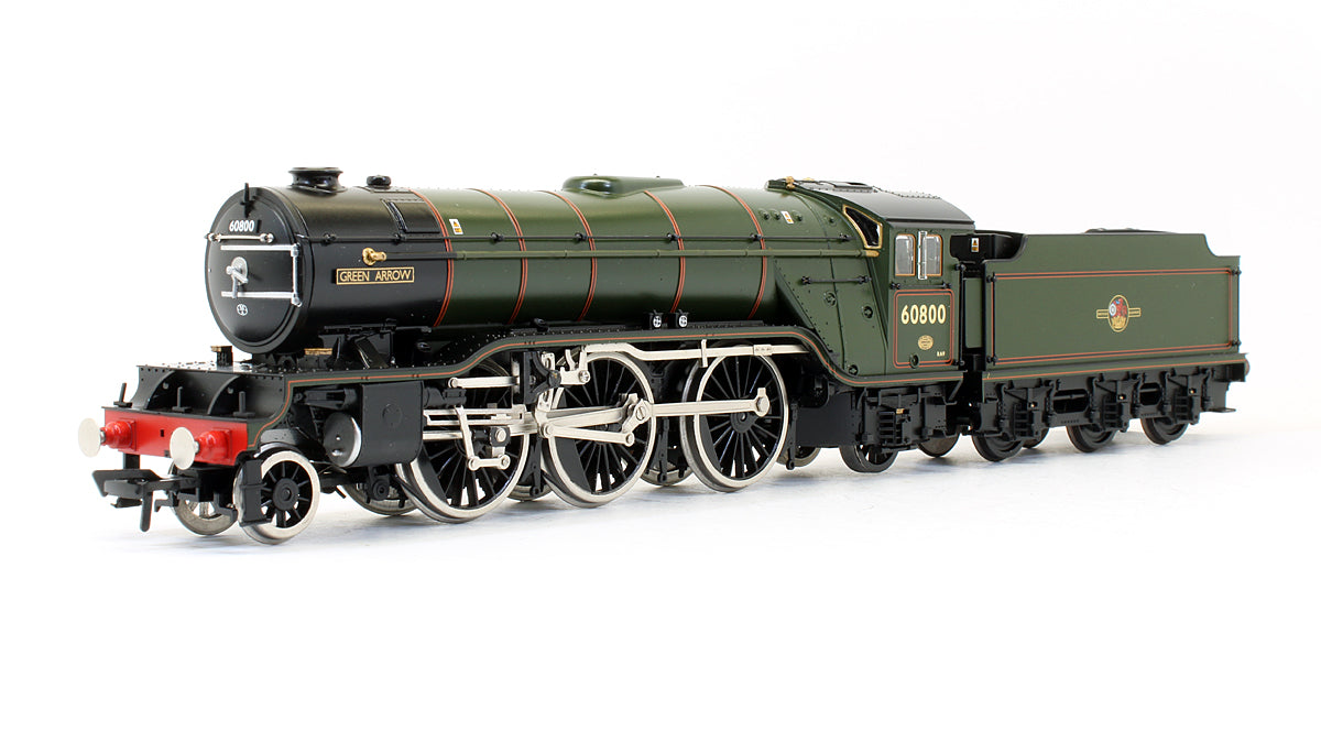 Pre-Owned 35-205NRM 'Green Arrow' BR Lined Green (Late Crest) Class V2 2-6-2 No.60800 Steam Locomotive - DCC Fitted