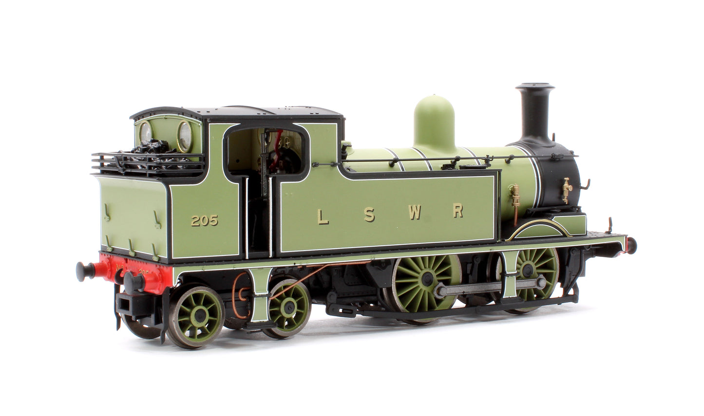 LSWR Adams O2 205 LSWR Urie Green Steam Locomotive