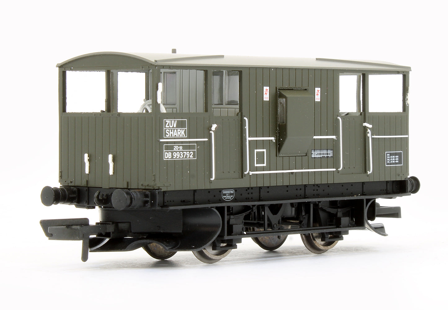 Pre-Owned R6434 BR Green Shark Ballast Brake Van 'DB 993792'