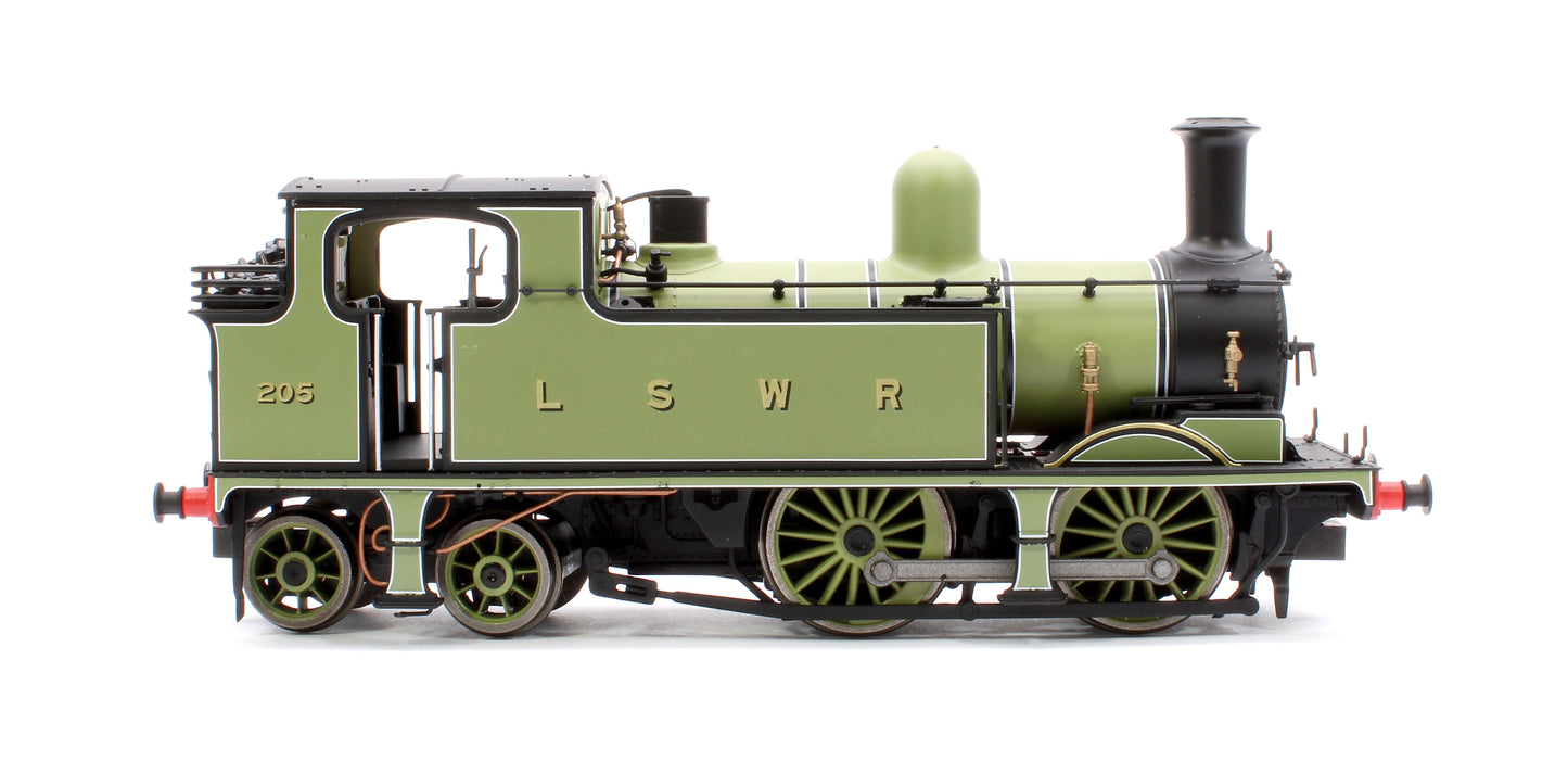 LSWR Adams O2 205 LSWR Urie Green Steam Locomotive