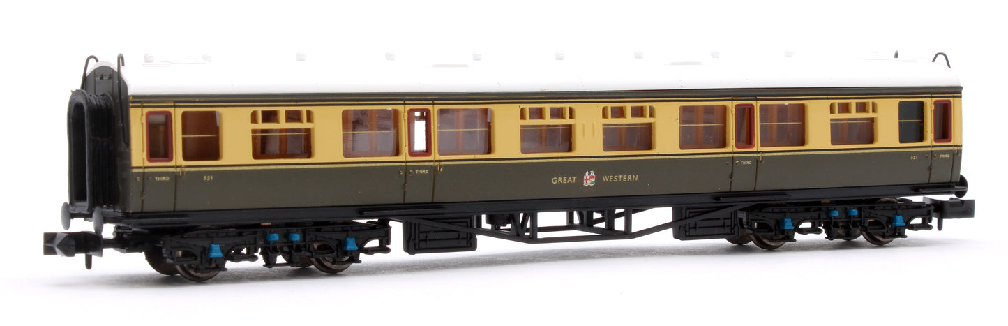 Collett Coach Chocolate & Cream 3rd Great Western 521