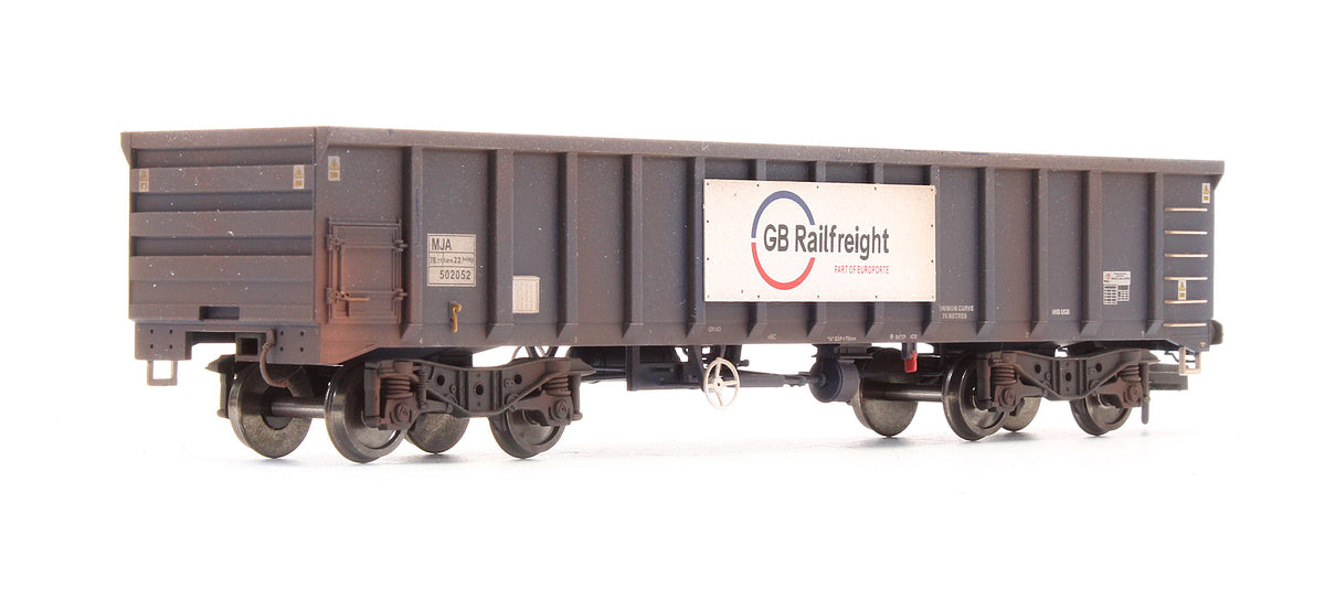 Pre-Owned MJA GBRF Bogie Box Van 502051 & 052 - Custom Weathered