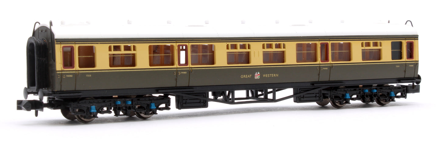 Collett Coach Chocolate & Cream 3rd Great Western 1133