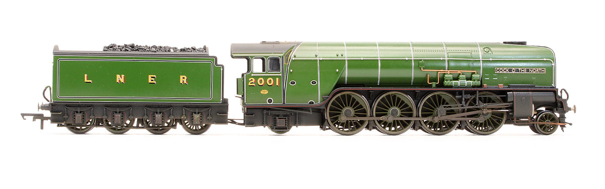R3246TTS Pre-Owned LNER 2-8-2 Class P2 'Cock O' The North' Steam Locomotive - Custom Weathered