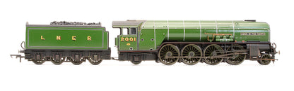 R3246TTS Pre-Owned LNER 2-8-2 Class P2 'Cock O' The North' Steam Locomotive - Custom Weathered