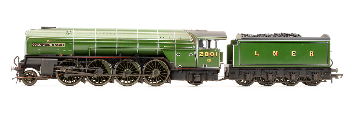 R3246TTS Pre-Owned LNER 2-8-2 Class P2 'Cock O' The North' Steam Locomotive - Custom Weathered