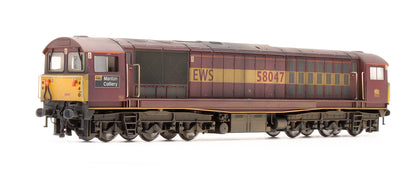 Pre-Owned Class 58 047 'Manton Colliery' EWS Diesel Locomotive - Weathered