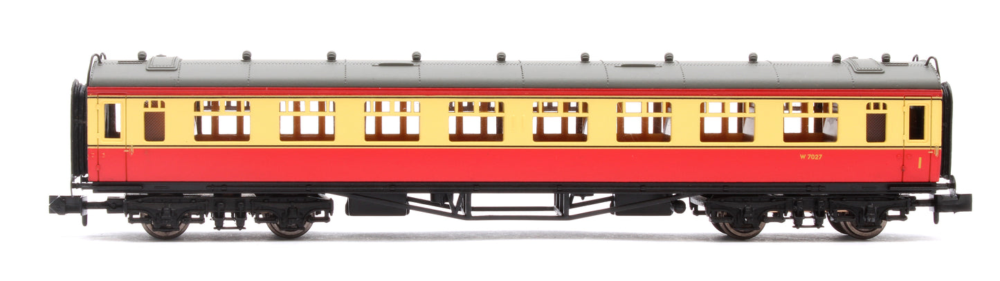 Set of 4 BR Crimson/Cream Collett Coaches