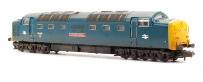 Pre-Owned 371-287 Class 55 Deltic 'The Prince Of Wales Own Regiment Of Yorkshire' BR Blue Diesel Locomotive - DCC Fitted - Custom Weathered