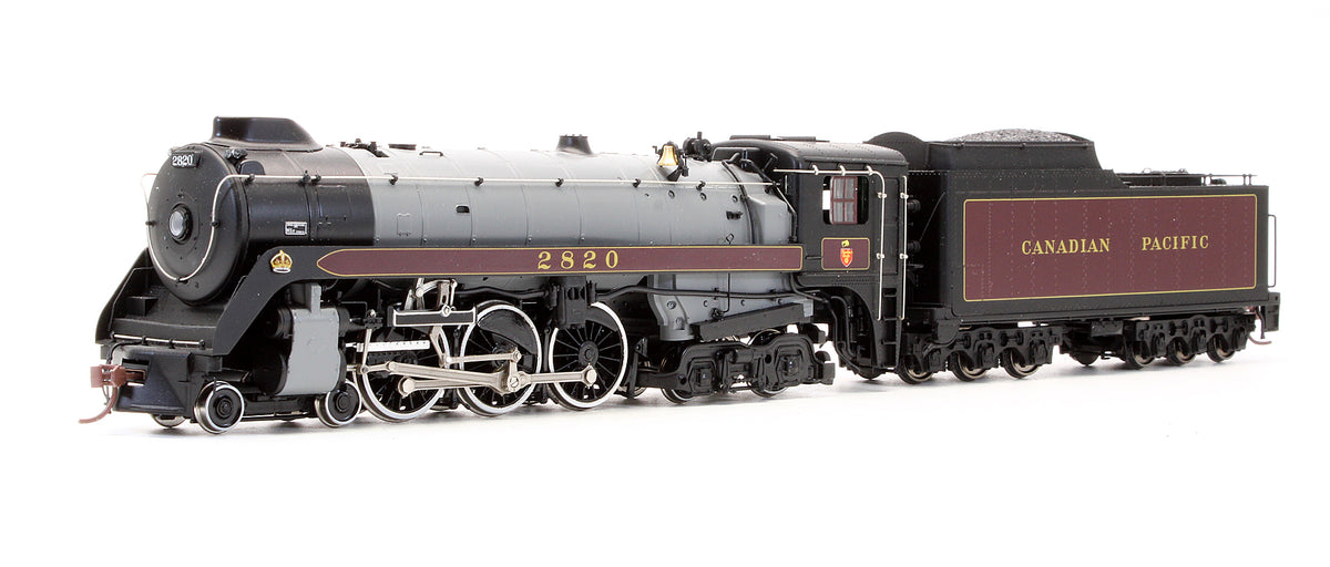 Pre-Owned Royal Hudson Canadian Pacific H1c - Coal Tender Steam Locomotive - Road #2820 - DCC Sound