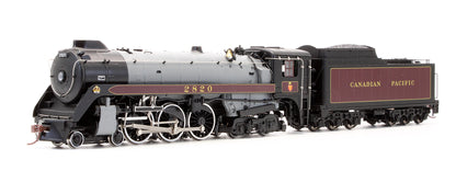 Pre-Owned Royal Hudson Canadian Pacific H1c - Coal Tender Steam Locomotive - Road #2820 - DCC Sound