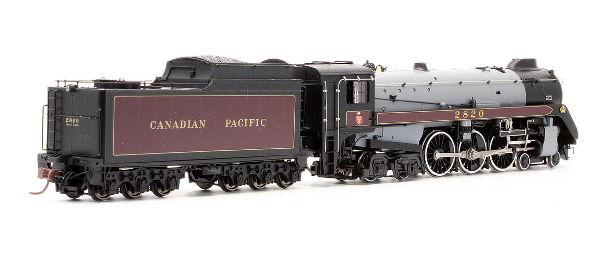 Pre-Owned Royal Hudson Canadian Pacific H1c - Coal Tender Steam Locomotive - Road #2820 - DCC Sound
