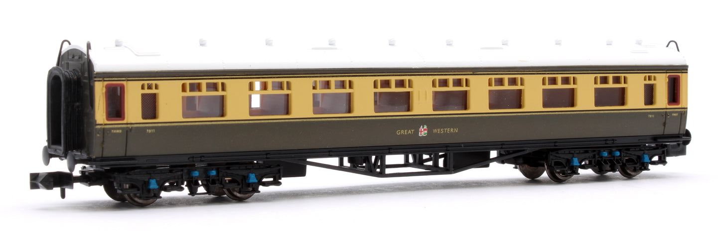 Collett Coach Chocolate & Cream Composite Great Western 7011