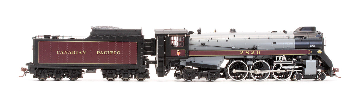 Pre-Owned Royal Hudson Canadian Pacific H1c - Coal Tender Steam Locomotive - Road #2820 - DCC Sound
