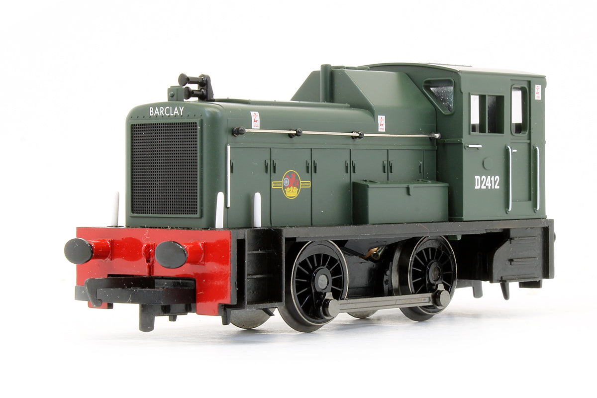 Pre-Owned BR Green Class 06 'D2412' Diesel Shunter Locomotive