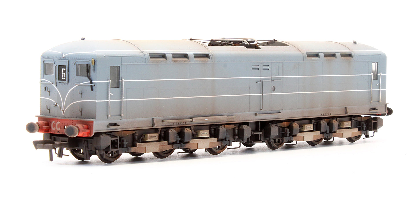 Pre-Owned E82001 SR Bulleid Booster CC1 SR Grey Electric Locomotive - Weathered