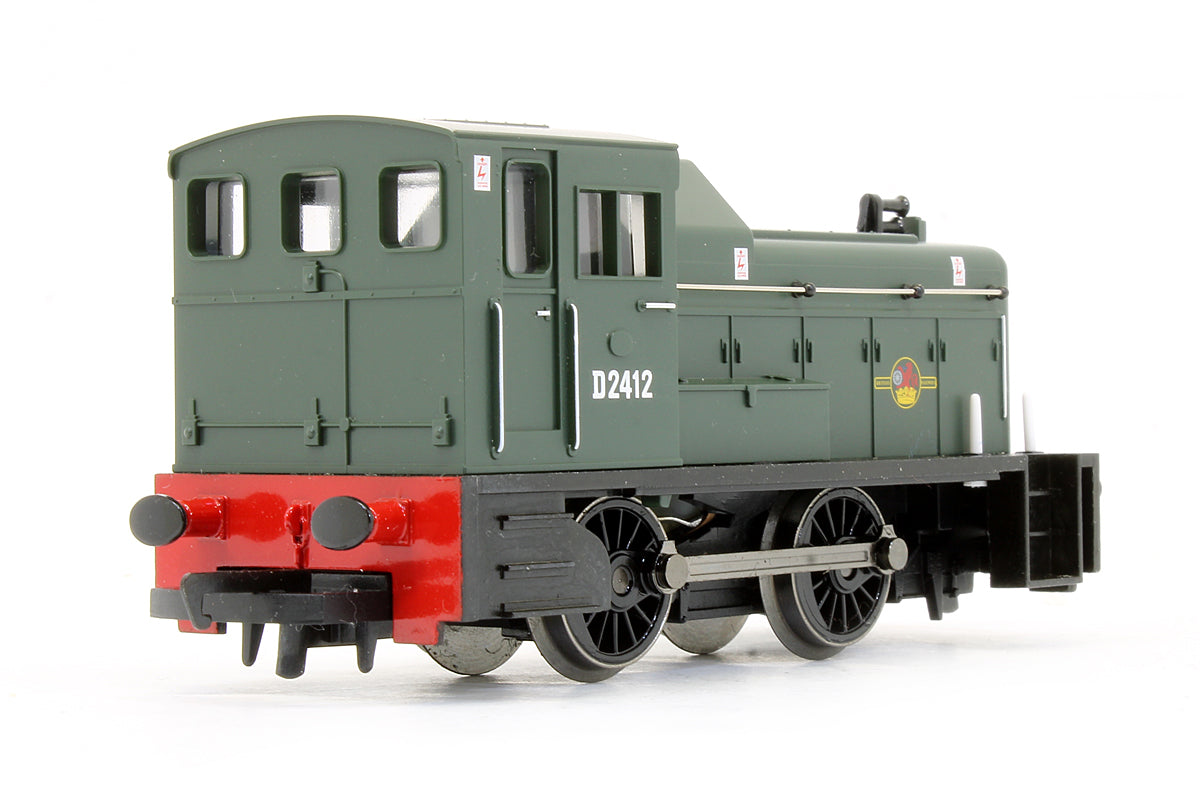 Pre-Owned BR Green Class 06 'D2412' Diesel Shunter Locomotive
