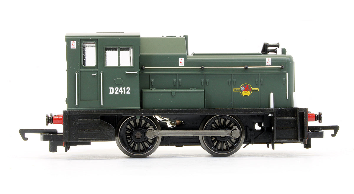 Pre-Owned BR Green Class 06 'D2412' Diesel Shunter Locomotive