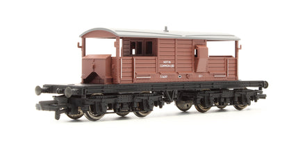 Pre-Owned 25T BR Brown 25T Queen Mary Brake Van No.S56297