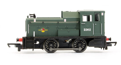 Pre-Owned BR Green Class 06 'D2412' Diesel Shunter Locomotive