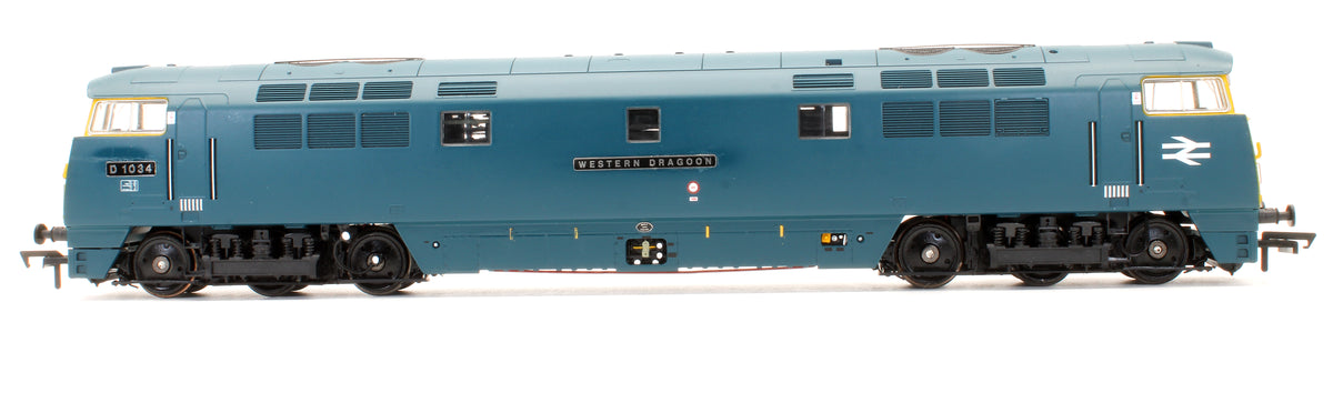 Pre-Owned 4D-003-010 Class 52 'Western Dragoon' BR Blue FYE D1034 Diesel Locomotive - Renumbered/Renamed